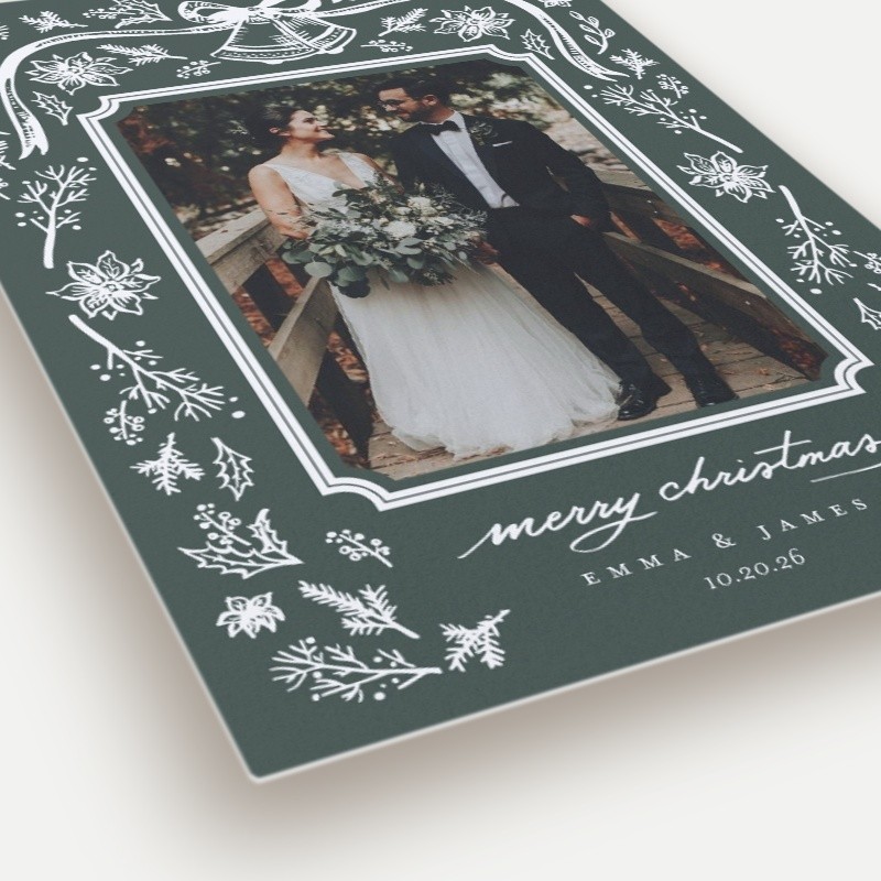 Ornate Bells Holiday Card