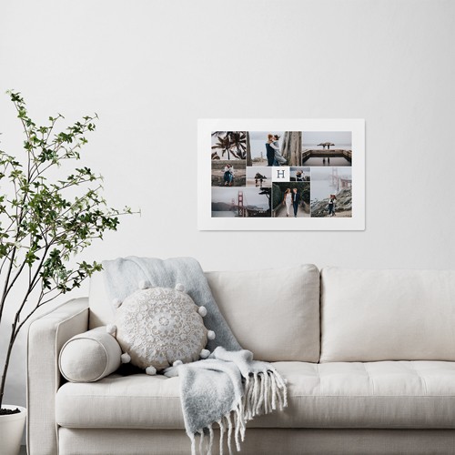 Nine Lives 20x30 Multicolor  Metal Print