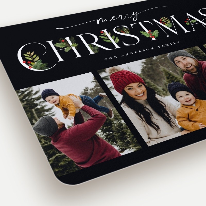 Classic Statement Holiday Card
