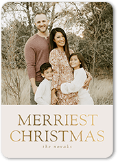 Editable Merriest Sentiment