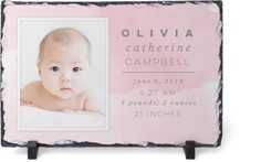 Welcome Baby Watercolor