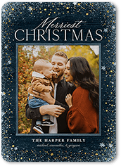 Snowflake Foil Stamped