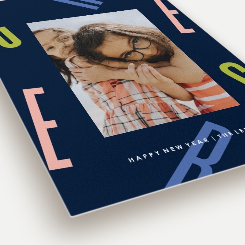 Scattered Joyful Holiday Card