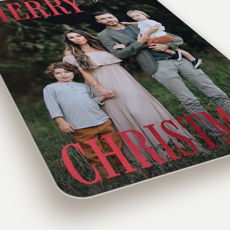 Classic Headline Holiday Card