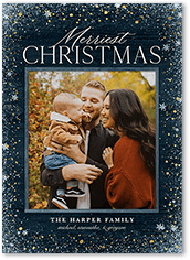 Snowflake Foil Stamped