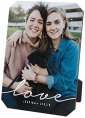 Modern Scripted Love Portrait