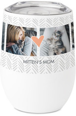 Playful Patterns Chevron Heart