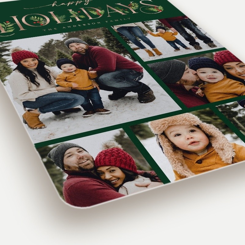 Classic Statement Holiday Card