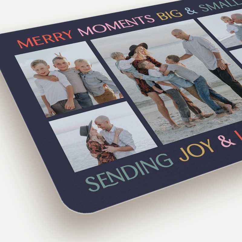 Cheerful Multi Christmas Card