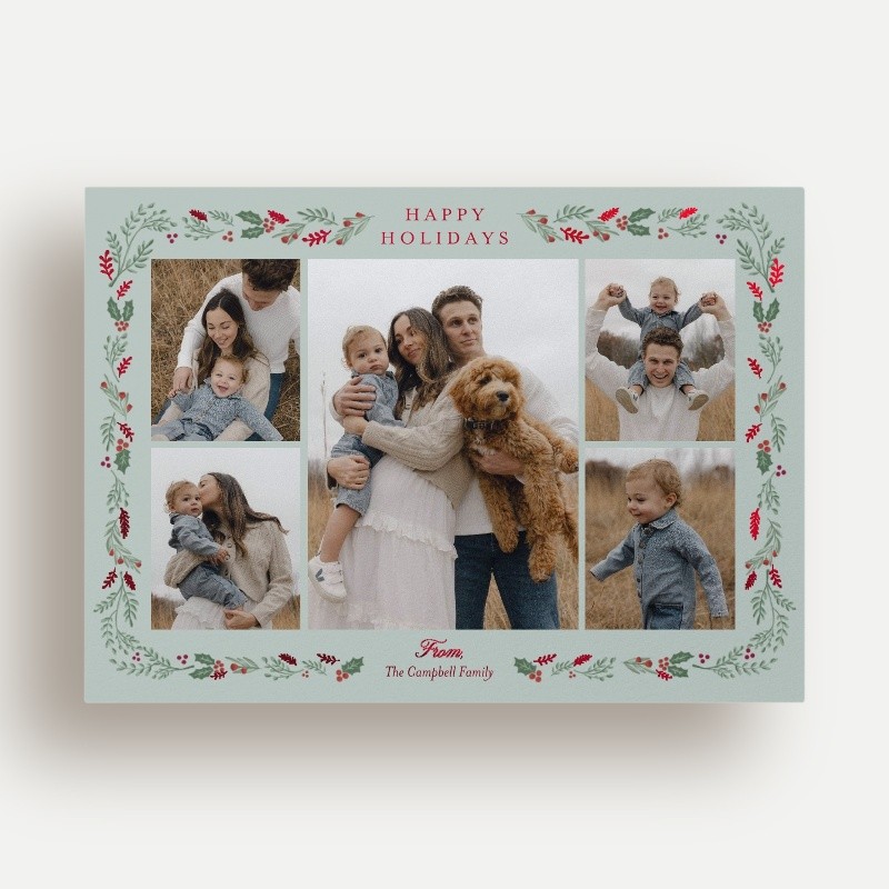 Painted Holly Frame