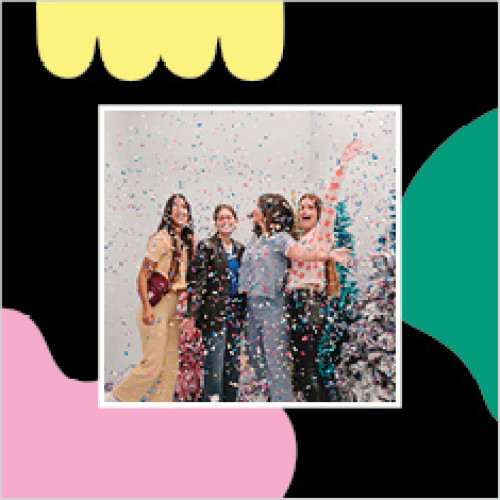 Bright Color Pop Calendar 12x12 undefined  Wall Calendar