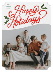 Vibrant Holly Greetings