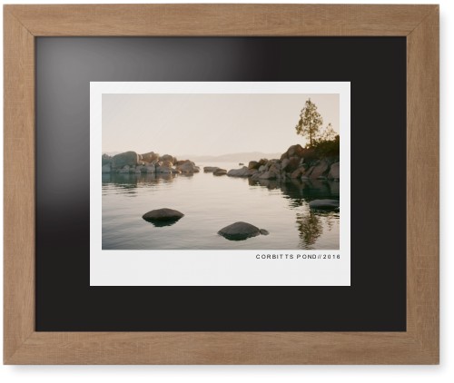 Modern Gallery 11x14 White  Framed Print