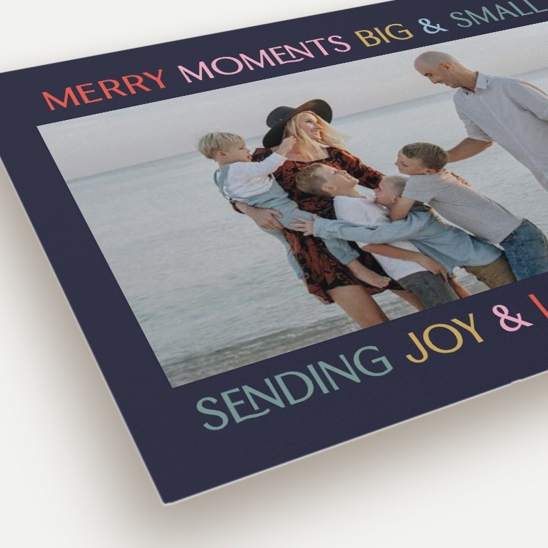 Cheerful Multi Christmas Card