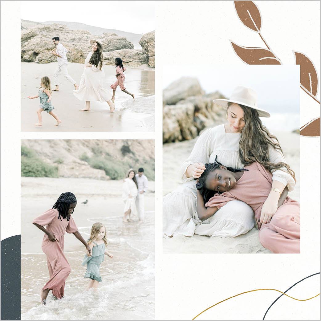 Muted Everyday Abstract Calendar 12x12 undefined  Wall Calendar