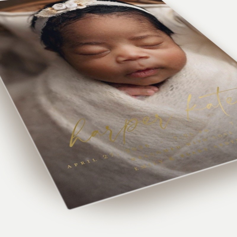 Little Welcome Birth Announcement