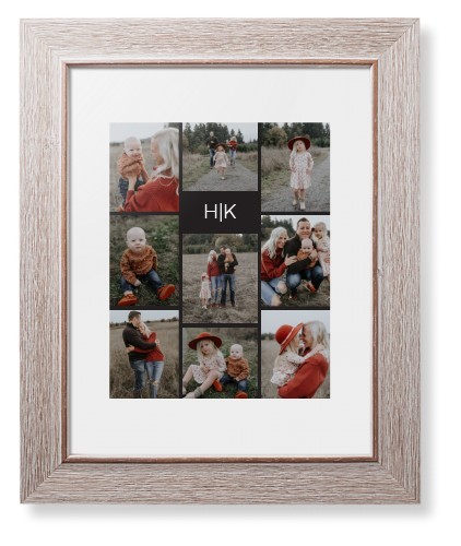 Modern Gallery Monogram of Nine