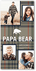 Papa Bear Plaid