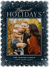 Snowflake Foil Stamped