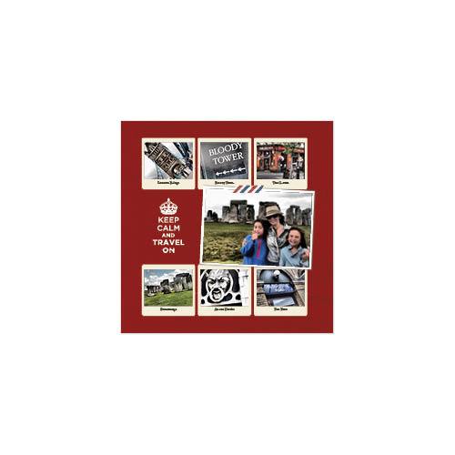 Passport to Europe 12x12 undefined  Premium Album