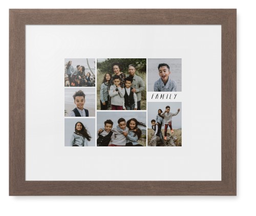 Rustic Picture Gallery Collage Of Seven