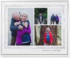 Brushed Border Collage Of Four