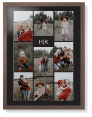 Modern Gallery Monogram of Nine