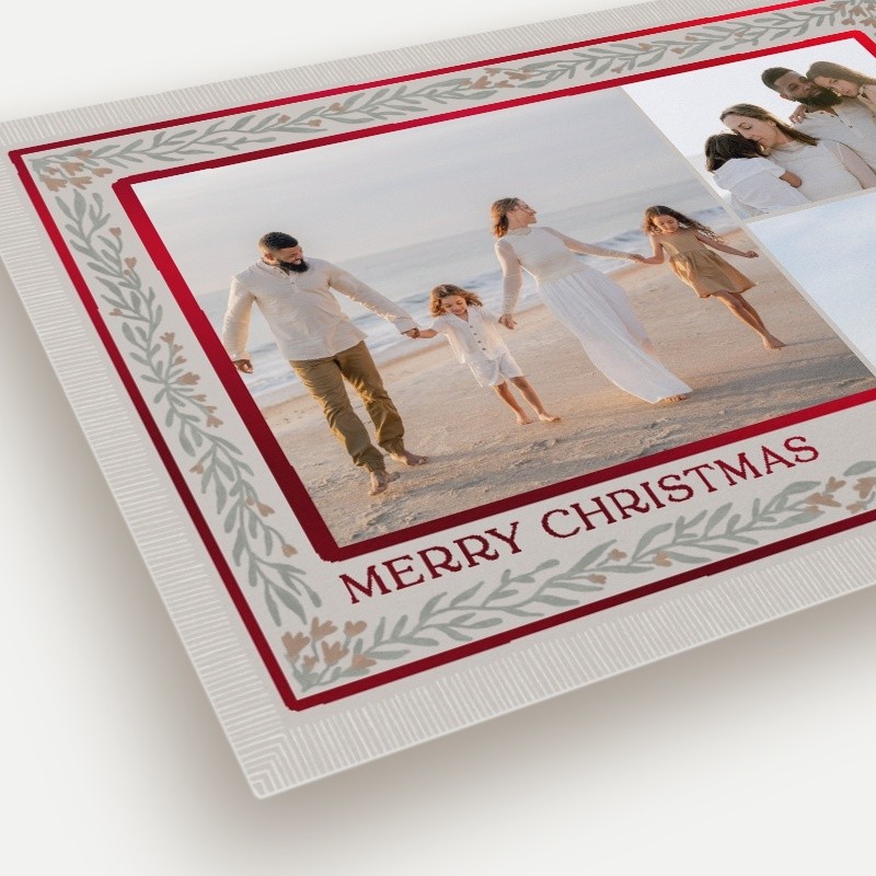 Botanical Vines Holiday Card