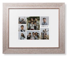 Rustic Picture Gallery Collage Of Seven