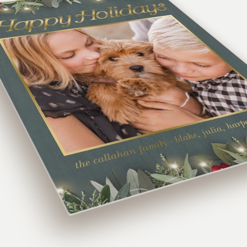 Botanical Trio Holiday Card