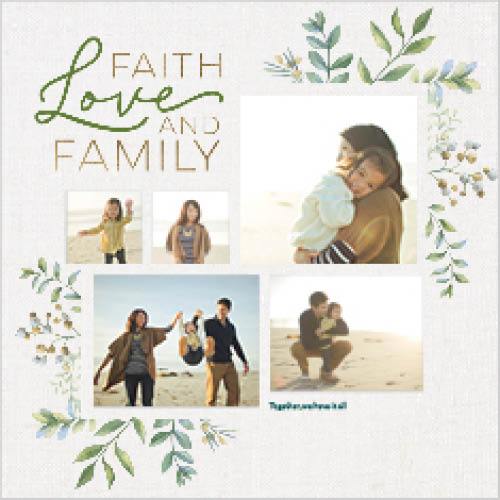 Classic Greenery 12x12 undefined  Premium Album