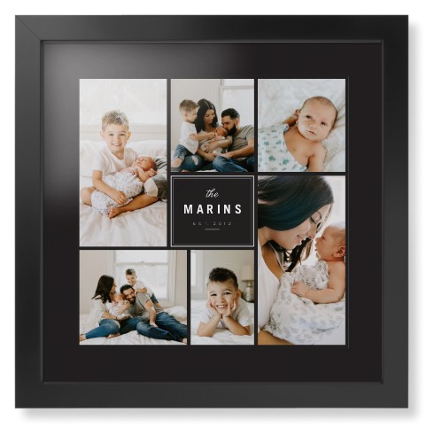 Contemporary Family Collage