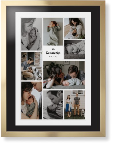 Modern Family Collage Portrait