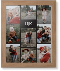 Modern Gallery Monogram of Nine