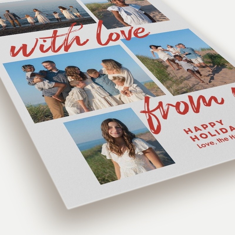 With Love Holiday Card