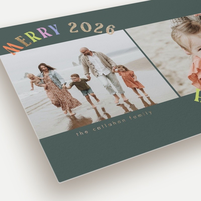 Playful Arch New Year's Card