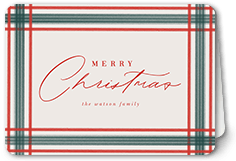 Brushed Plaid Border