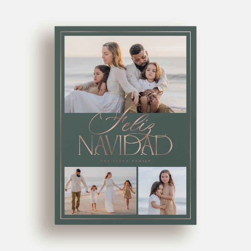 Refined Collage Holiday Card