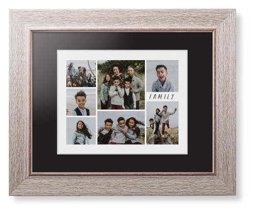 Rustic Picture Gallery Collage Of Seven