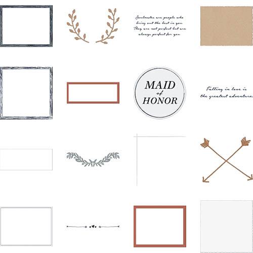 Rustic Wedding 12x12 undefined  Premium Album