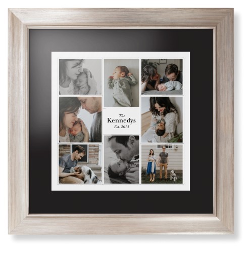Modern Family Collage Portrait