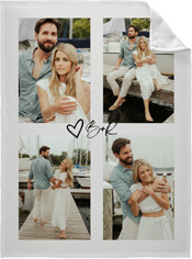 Minimalist Heart Initials