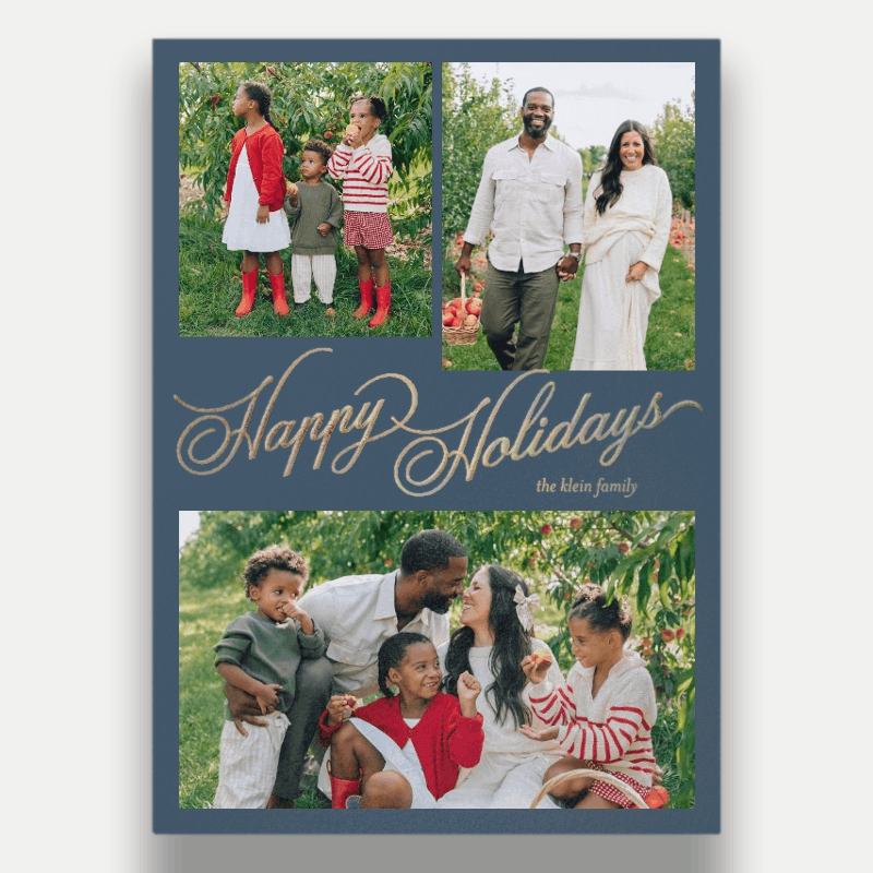 Elegant Gallery Holiday Card