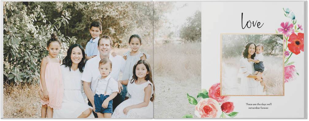 Colorful Florals by Potts Design 8x11 undefined  Photo Book