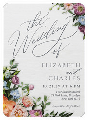 Stunning Floral Corners