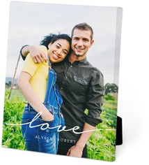 Modern Scripted Love Portrait