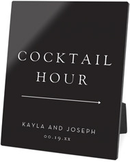 Wedding Direction Sign