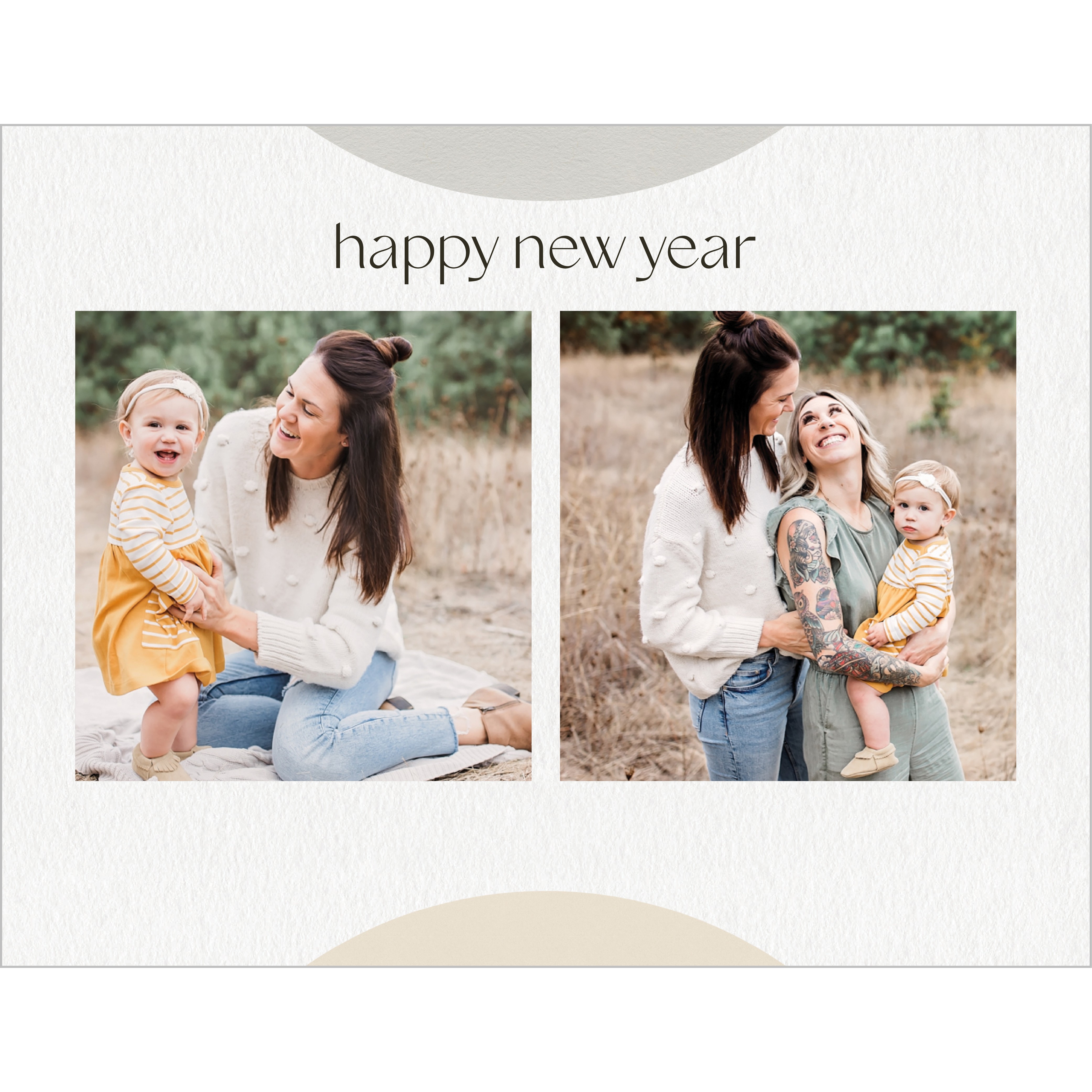 Modern Light Neutrals Calendar 8x11 undefined  Wall Calendar