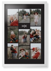 Modern Gallery Monogram of Nine