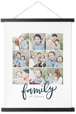 Family Script Collage